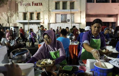 Pesta Rakyat Surabaya di Jalan Tunjungan