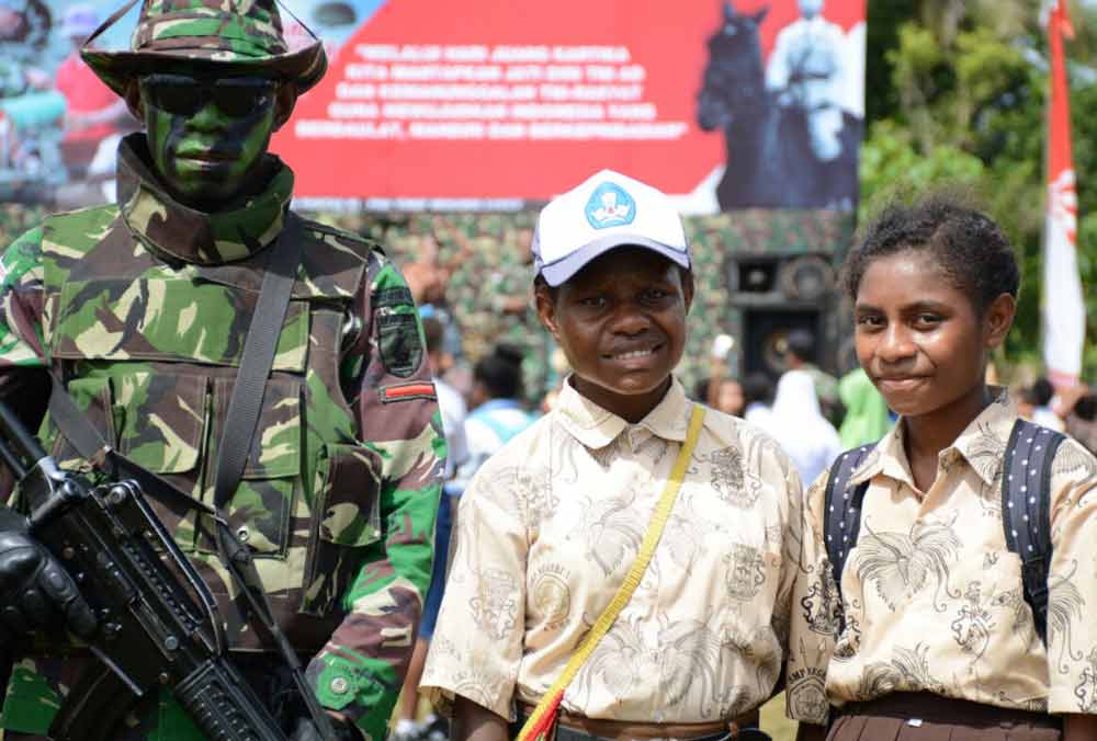 Peringatan Hari Juang Kartika 2016 di Perbatasan