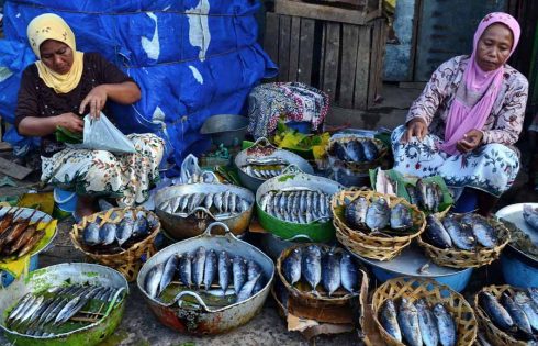 Penjaja Ikan Laut Madura