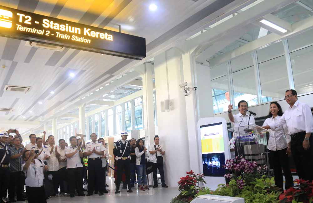 Skytrain Bandara Internasional Soekarno-Hatta Resmi Beroperasi