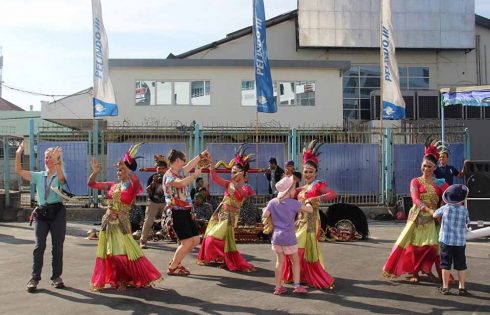 Kapal Pesiar ke-12 Singgah di Pelabuhan Tanjung Emas Semarang