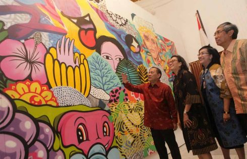 Jelang Pertemuan Tahunan IMF – Bank Dunia, BNI Ramaikan Pameran Budaya Indonesia