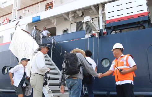 Pelabuhan Belawan kembali Disandari Kapal Pesiar MV Silver Discoverer