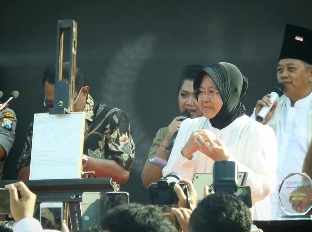 Dukungan Warga Antar Surabaya Raih Lee Kuan Yew World City Prize