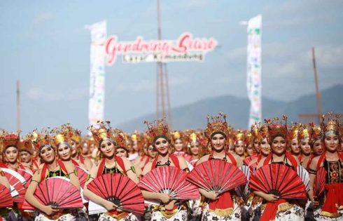 Gandrung Sewu Kembali Masuk Kalender Wisata Nasional 2019