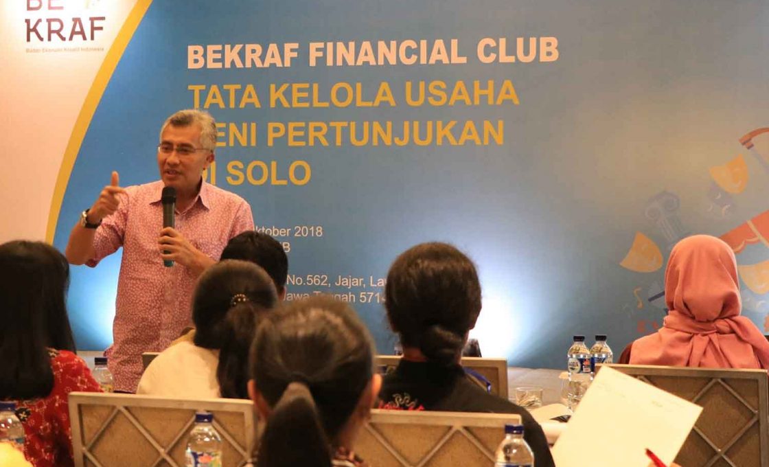 Bekraf Gelar Kelas Tata Kelola Usaha Subsektor Seni Pertunjukan