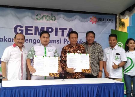 Bulog Divre Yogyakarta Gandeng Grab