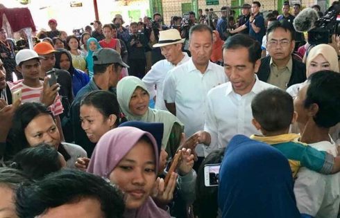 Presiden Minta BMKG Beli Alat Sistem Peringatan Dini Presiden Joko Widodo