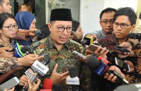 Menag Ajak Masyarakat Menjaga Suasana Damai Menteri Agama Lukman Hakim Saifuddin