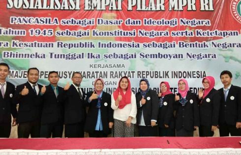 Guru Kemenag dan Kemendikbud Kediri Menyatu dalam Sosialisasi 4 Pilar MPR