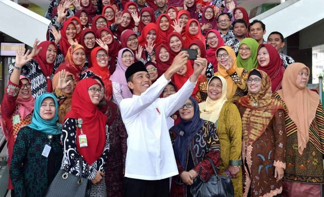 Kunjungan Presiden di Unisa Yogyakarta