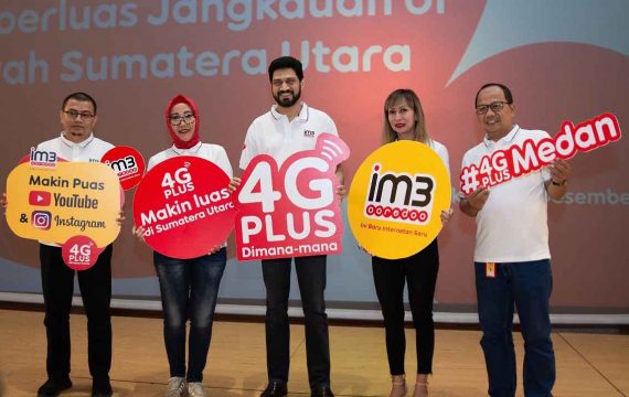 Indosat Ooredoo Perluas Jaringan 4G Plus di Sumatera Utara
