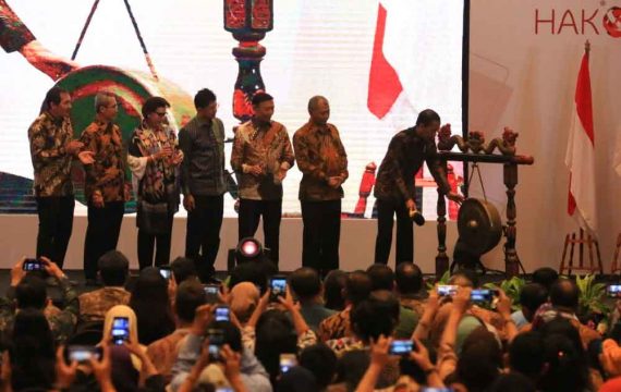 Hakordia Resmi Dibuka Presiden Joko Widodo