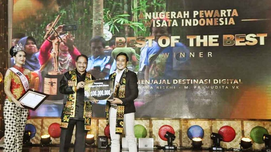 Ini Dia, Pemenang Anugerah Pewarta Wisata Indonesia 2018