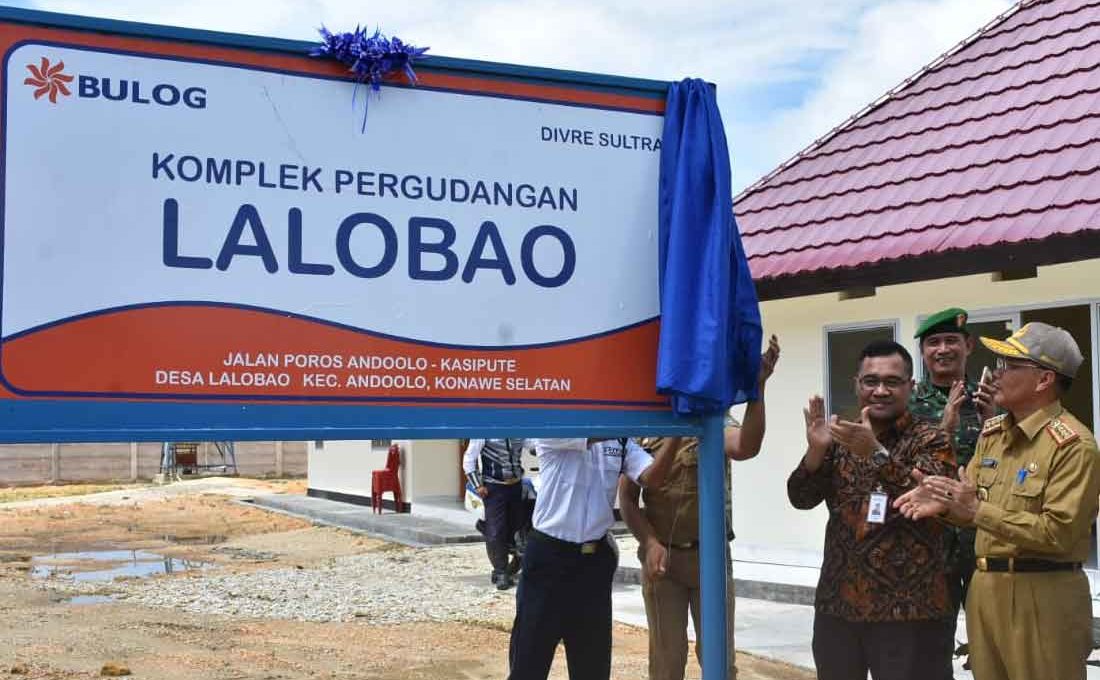 Perkuat Stabilitas Pangan, Bulog Bangun Gudang Baru di Lalobao Gudang Baru di Lalobao