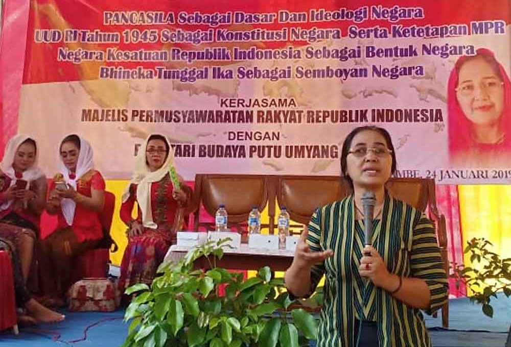 4 Pilar MPR untuk Budayawan Komunitas Kekunaan Jimbe Blitar