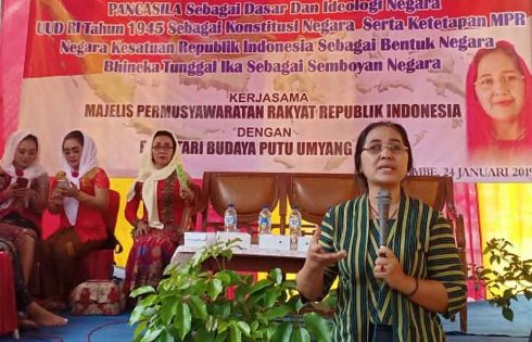 4 Pilar MPR untuk Budayawan Komunitas Kekunaan Jimbe Blitar