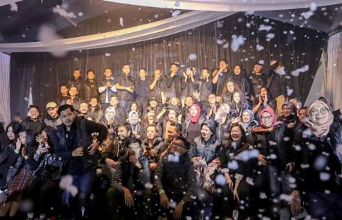 Aksi Selebgram di Wonderful Noon Bandung 2019