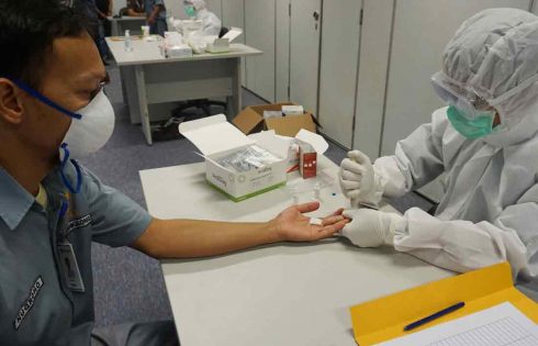 Peruri Gelar Rapid Test jelang New Normal