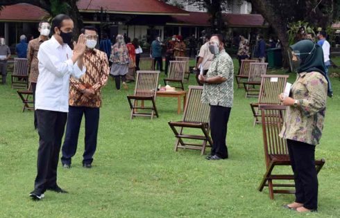 Presiden: Jangan Menyerah, Usaha Dipertahankan Terus
