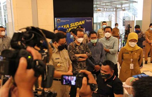 4.371 Pekerja Media Terima Vaksinasi Dosis II di Balaikota Jakarta