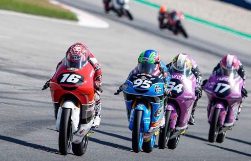 Tempati Pole Position di CEV Barcelona, Mario Jalani Balapan dengan Gigih