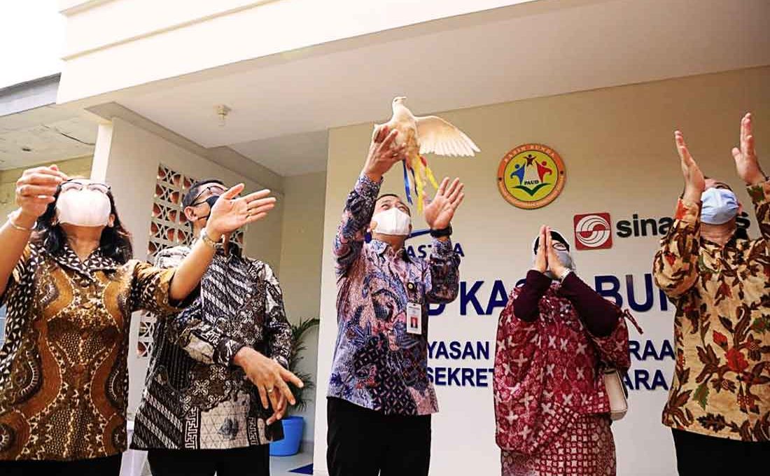 Astra Renovasi Gedung PAUD Kasih Bunda di Tangerang