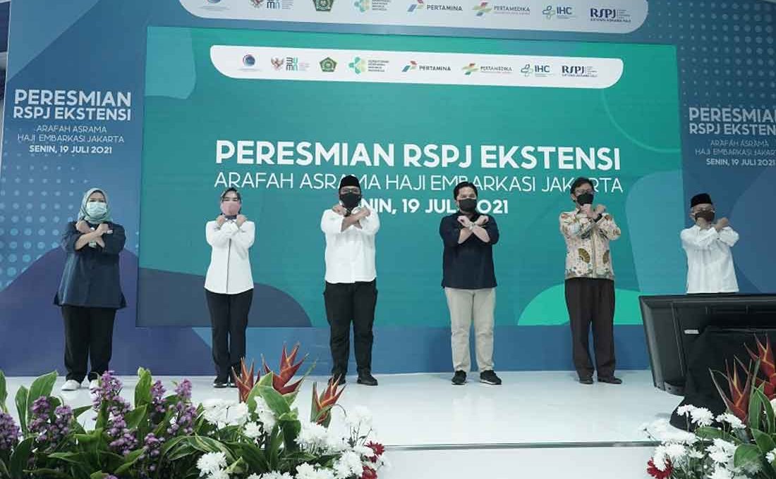 Erick Thohir: BUMN Dukung Asrama Haji jadi RS Penanganan Covid-19