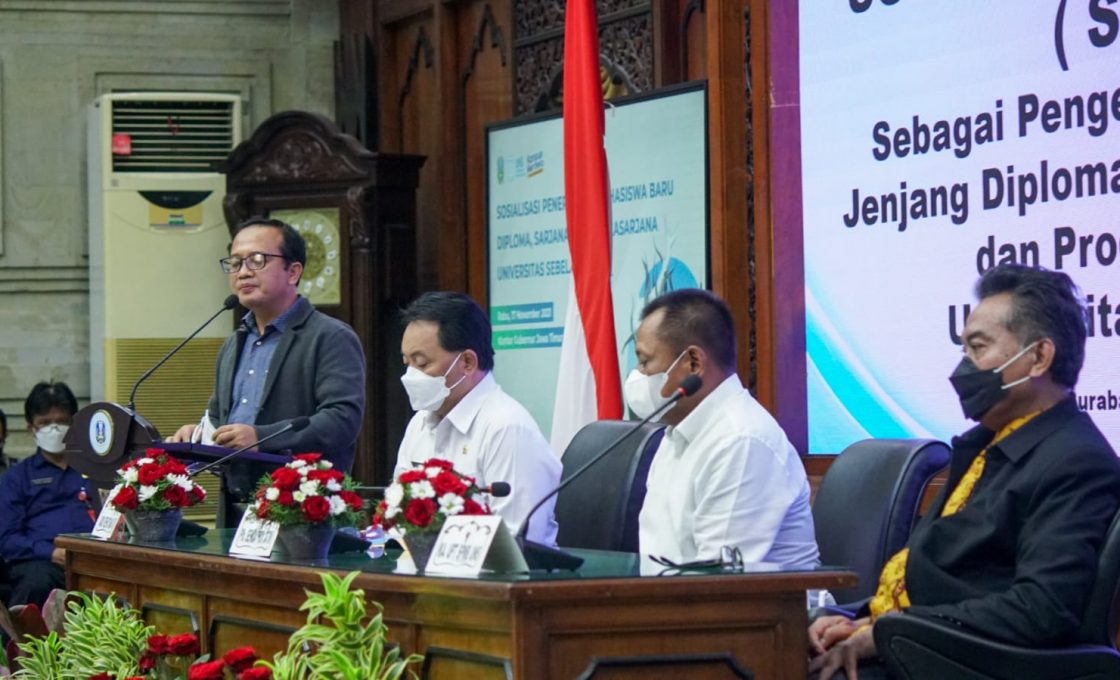 Hadiri Sosialisasi SPMB UNS, Plh Sekdaprov Heru : Sudah Menjadi Tanggungjawab Alumni Untuk Mendukung Almamaternya