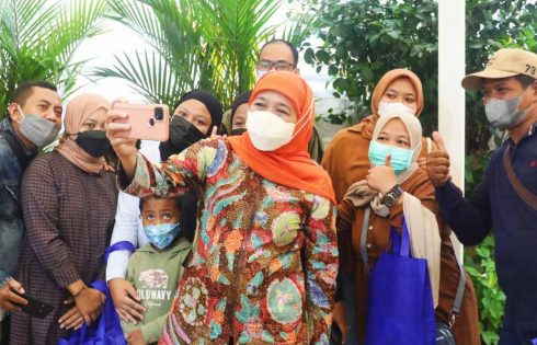 Serunya Open House di Gedung Negara Grahadi bareng Gubernur Khofifah