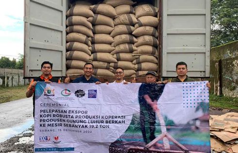 Program Desa Devisa LPEI Antar Kopi Robusta ke Mesira