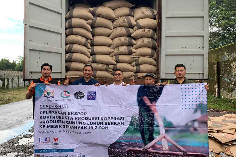 Program Desa Devisa LPEI Antar Kopi Robusta ke Mesira