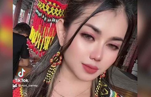 Dianggap Keponakan Ida Dayak, Ini Tanggapan Anastasya Linalolica Tangkapan layar video Anastasya Linalolica di media sosial
