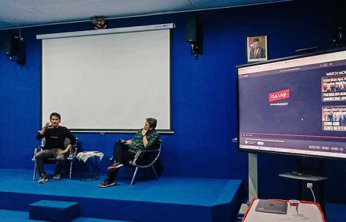 Investigasi lewat Open-Source Intelligence, Andalkan Data Digital yang tak Dirahasiakan Zen RS, nara sumber diskusi, bersama Hendro D. Laksono, pendiri indonesiaimages.net