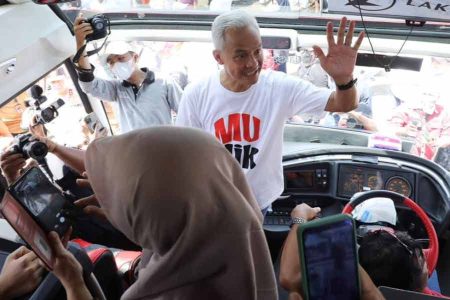 Alhamdulillah, Ganjar Lepas Keberangkatan Mudik Gratis di Jakarta