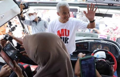 Alhamdulillah, Ganjar Lepas Keberangkatan Mudik Gratis di Jakarta