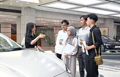 Hyundai Dorong Pengembangan Sumber Daya Manusia Melalui Program Magang Global di Indonesia Aktivitas pembelajaran dalam Hyundai Global Internship Program
