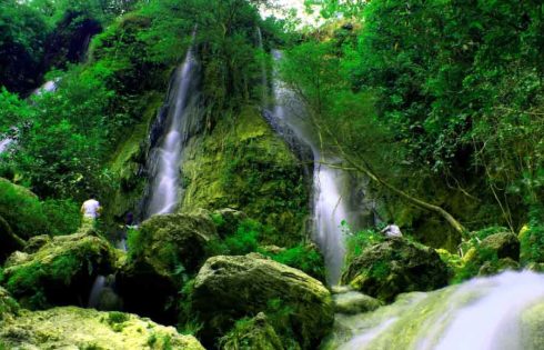 Air terjun Sri Gethuk di Dusun Menggoran, Desa Bleberan, Playen, Gunungkidul (foto: Dok Disparta Kab Gunungkidul)