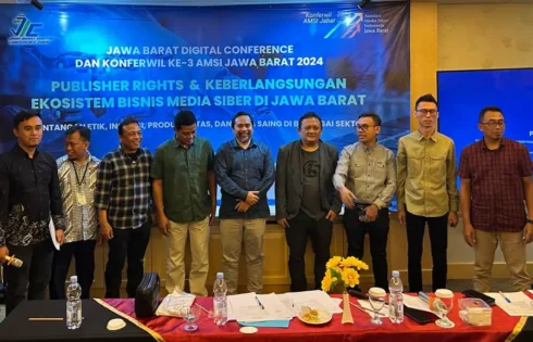 Pasangan Satrya Graha dan Subagja Hamara terpilih jadi Ketua dan Sekretaris AMSI Jabar 2024-2028