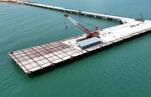 Brantas Abipraya Percepat Pembangunan Terminal Multipurpose Batang Jawa Tengah Pembangunan infrastruktur strategis nasional Terminal Multipurpose Batang di Kawasan Industri Terpadu Batang (KITB), Kabupaten Batang, Jawa Tengah